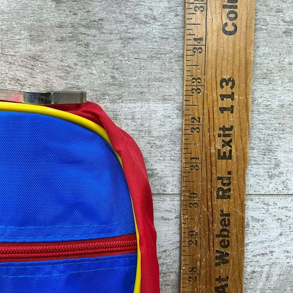 Vintage OshKosh B'Gosh Primary Colors Garment Bag Suit Carrier